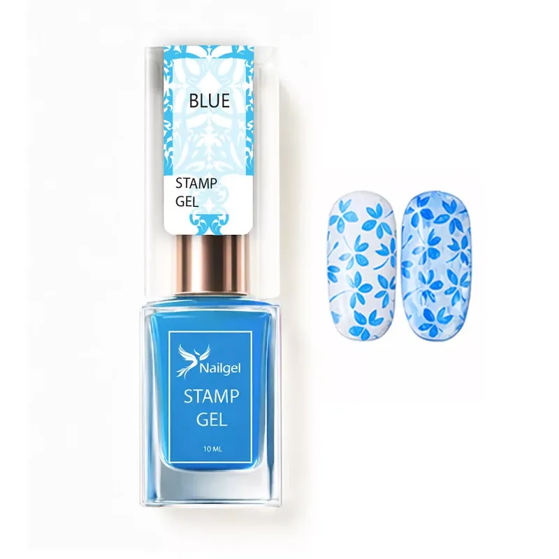 Nyomdalakk - Stamp gel – BLUE 10 ml Kedvezmény