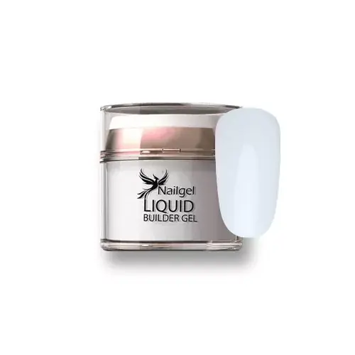 Liquid builder gel - MILKY - 15 ml Korlátozott ajánlat