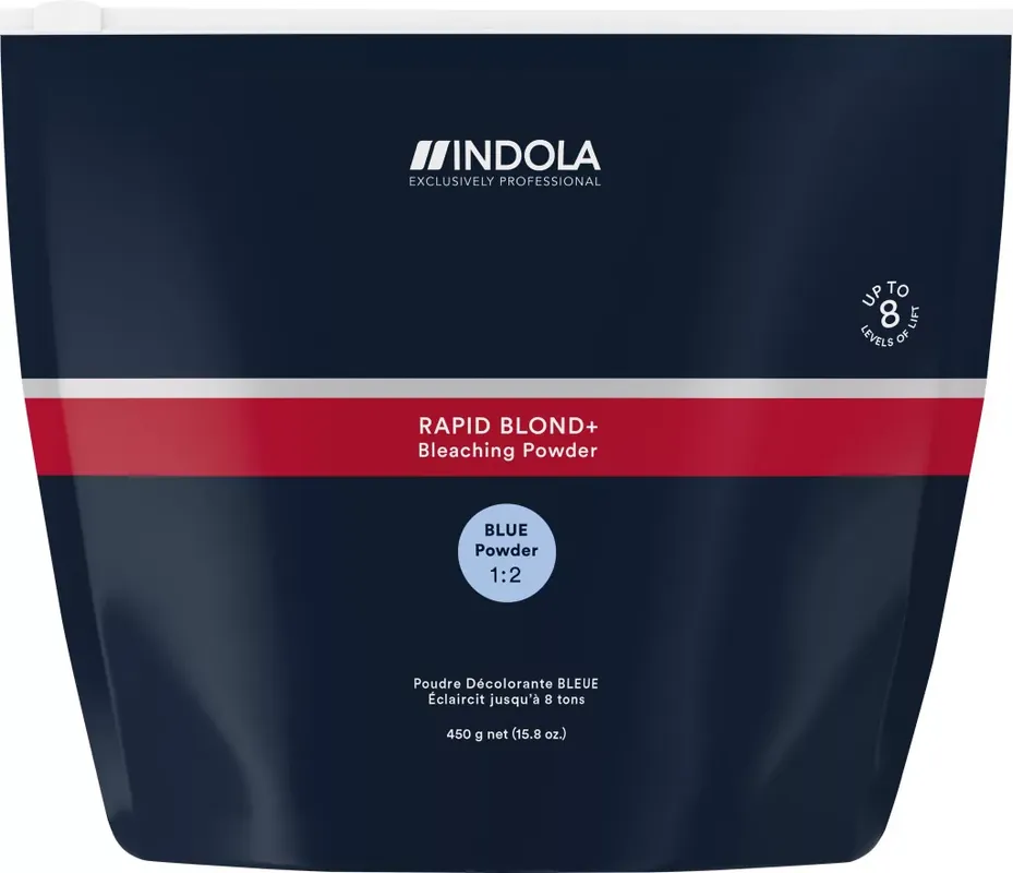 Vedd meg online INDOLA Rapid Blond+ KÉK Szőkítőpor 450 g