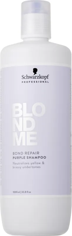 BLONDME Purple Hamvasító Hajsampon 1000 ml Prémium