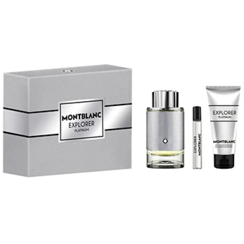 Exkluzív ajánlat Mont Blanc Explorer Platinum szett II. eau de parfum - uraknak Kedvencek közé