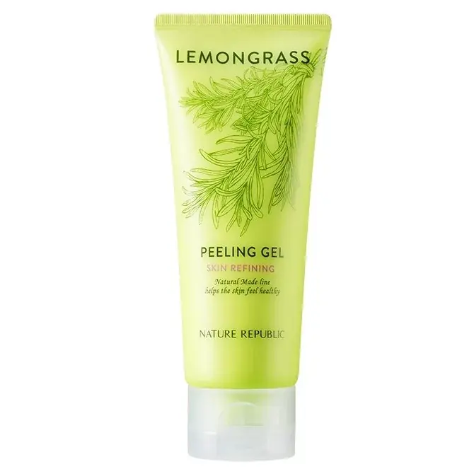 Azonnali szállítás Nature Republic Natural Made Peeling Gél - Lemongrass 100ml (zsíros és kombinált bőrre)