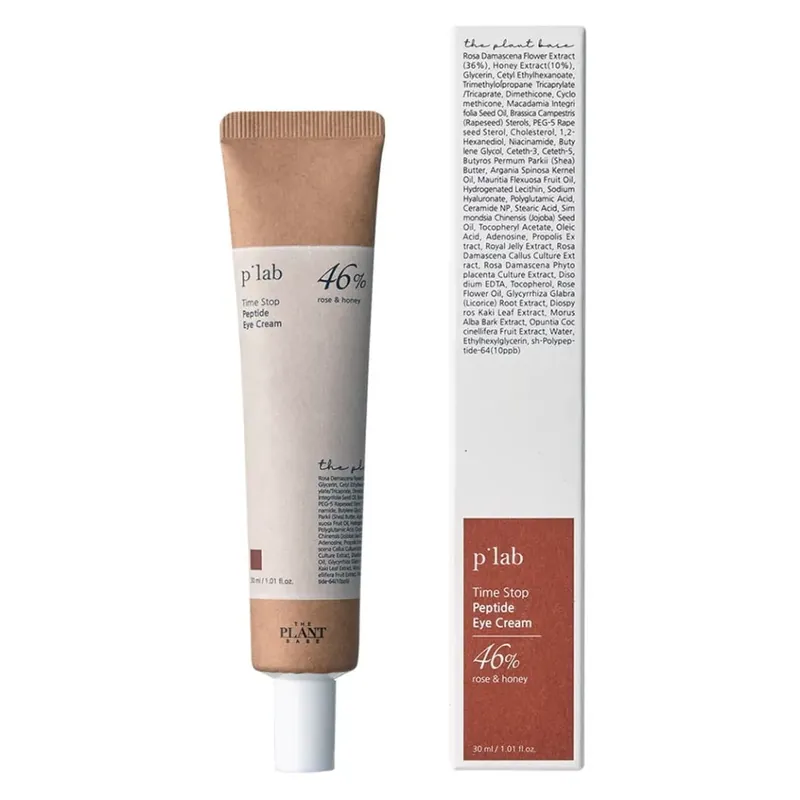 The Plant Base Time Stop Peptide Szemkörnyék Krém 30ml Kiárusítás