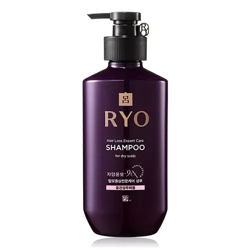 Szezonális akció Ryo Hair Loss Expert Care 9EX Sampon - Száraz Fejbőrre 400ml