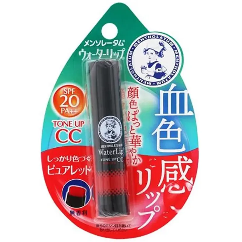 Alacsony ár Water Lip Tone Up CC Színezett Ajakbalzsam - Pure Red (SPF20 PA++)