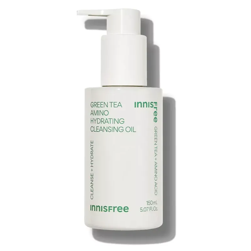 Végkiárusítás Innisfree Green Tea Amino Hydrating Arctisztító Olaj 150ml