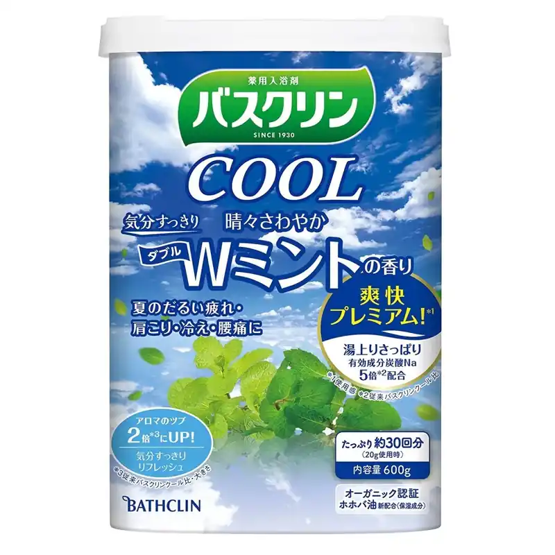 Bathclin Cool Bath Fürdősó - W Frissítő Menta 600g Akciós ár