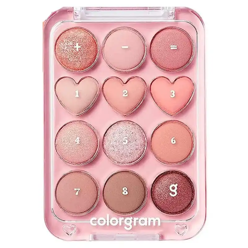 Colorgram Pin Point Szemhéjfesték Paletta 01 Peach + Coral Korlátozott ajánlat