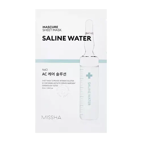 Azonnali szállítás Missha Mascure Solution Arcmaszk - Saline Water 28ml
