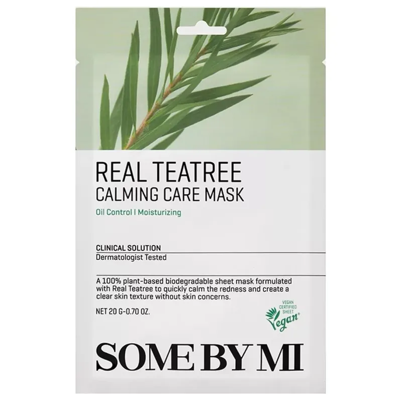 Olcsó Some By Mi Real Arcmaszk - Teatree Calming Care 20g