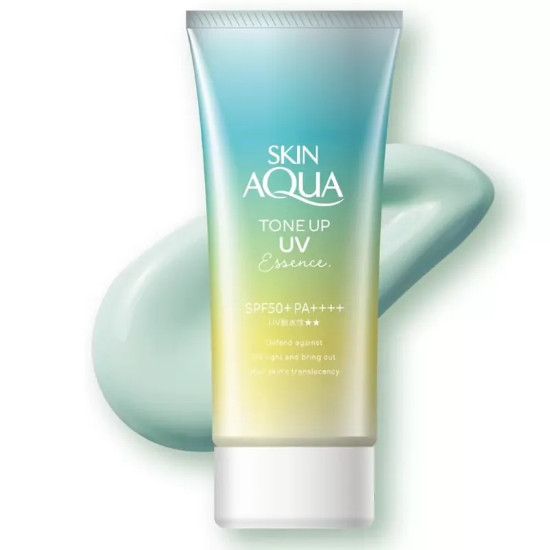 Skin Aqua Tone Up UV Fényvédő Esszencia - Menta 80g (SPF50+ PA++++) Bestseller