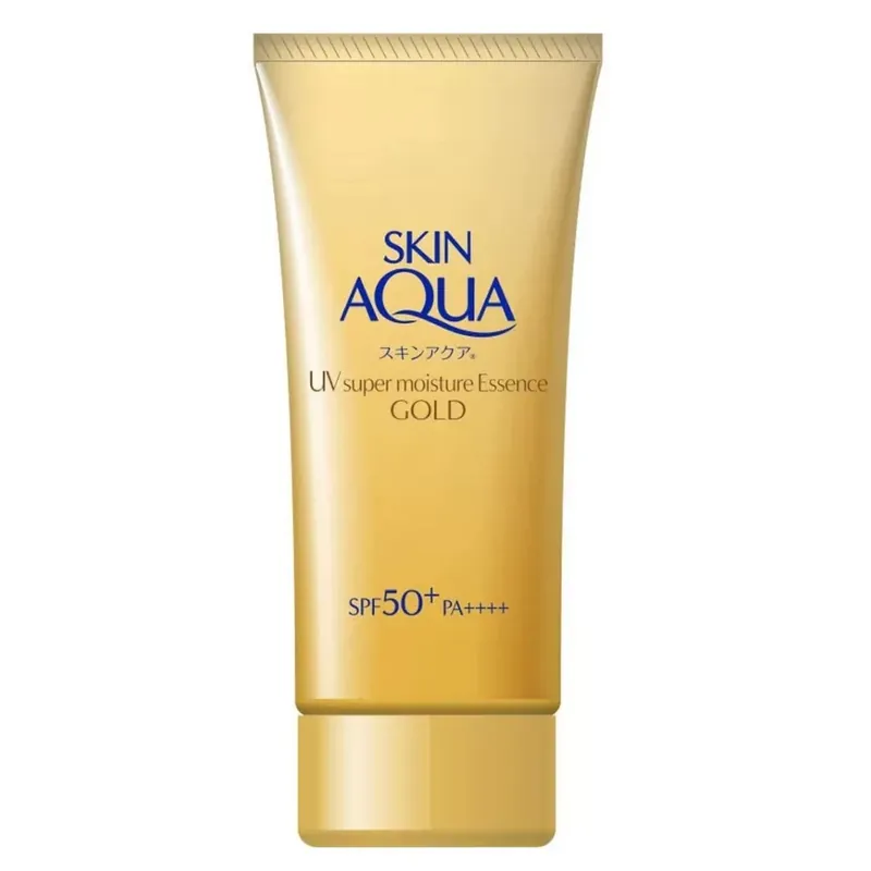 Skin Aqua Super Moisture Gold UV Fényvédő Esszencia 80ml (SPF50+ PA++++) Gyors kiszállítás