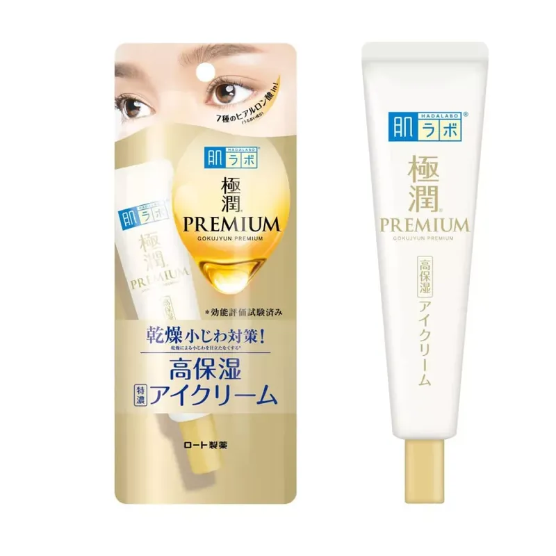 Hada Labo Gokujyun Premium Hyaluronic Acid Szemkörnyék Krém 20g Akció