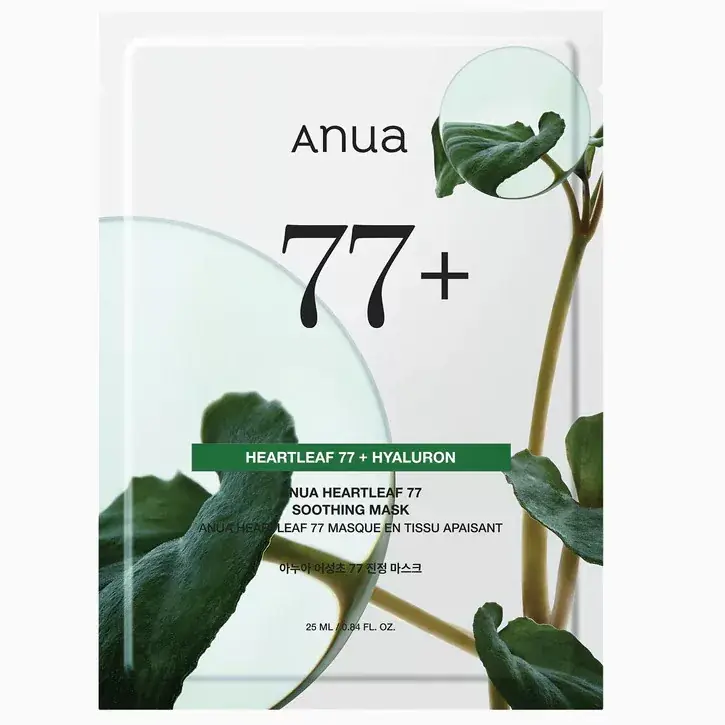 Szuper akció Anua Heartleaf 77% Soothing Hidratáló Arcmaszk 25ml