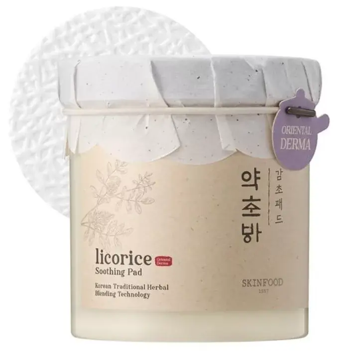 Vásárlói kedvenc Skinfood Licorice Soothing Korongok 250g (60db)