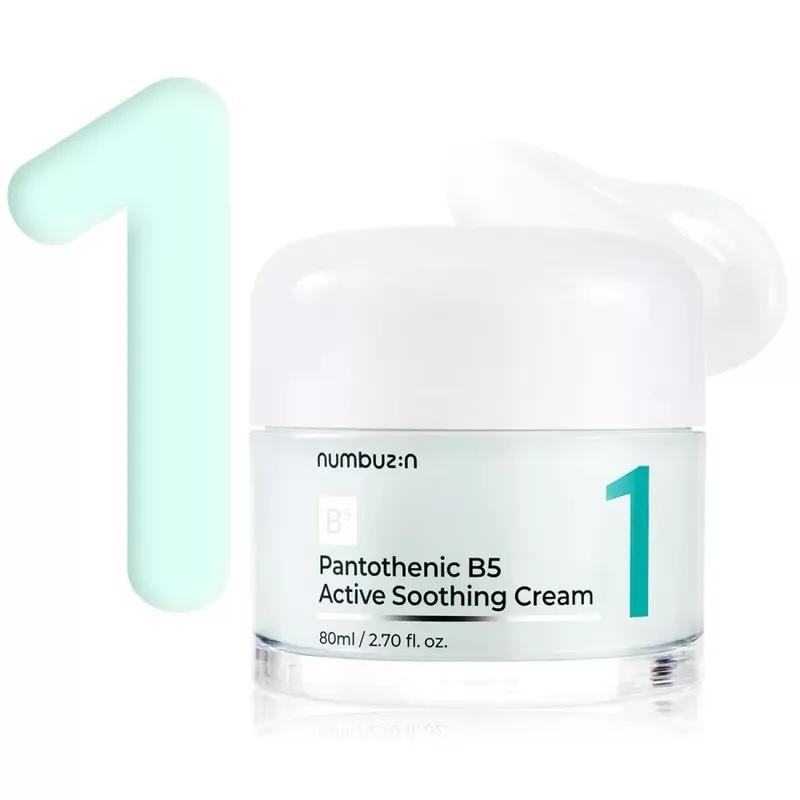 Numbuzin No.1 Pantothenic B5 Active Soothing Arckrém 80ml Szezonális akció