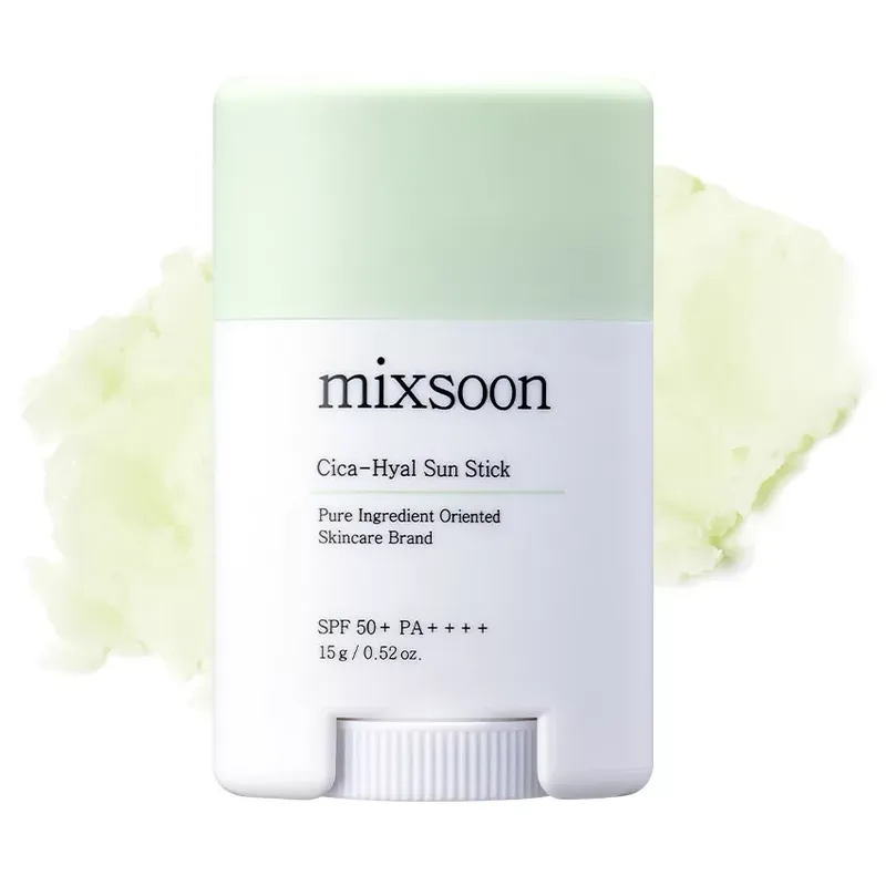 Mixsoon Cica-Hyal Fényvédő Stick 15g (SPF50+ PA++++) Népszerű
