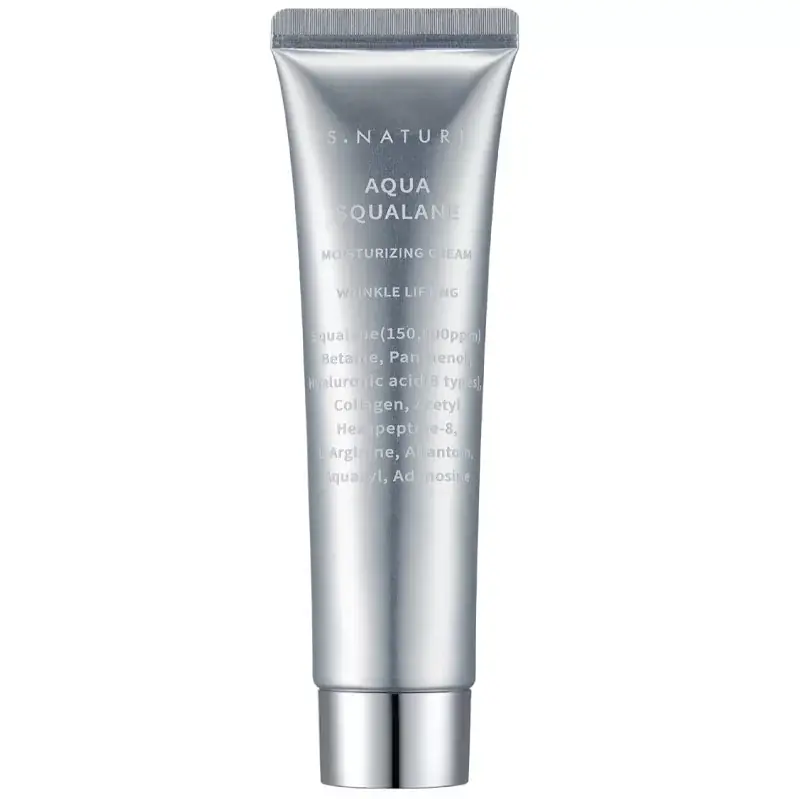 S.Nature Aqua Squalane Moisturizing Arckrém 60ml Árcsökkenés