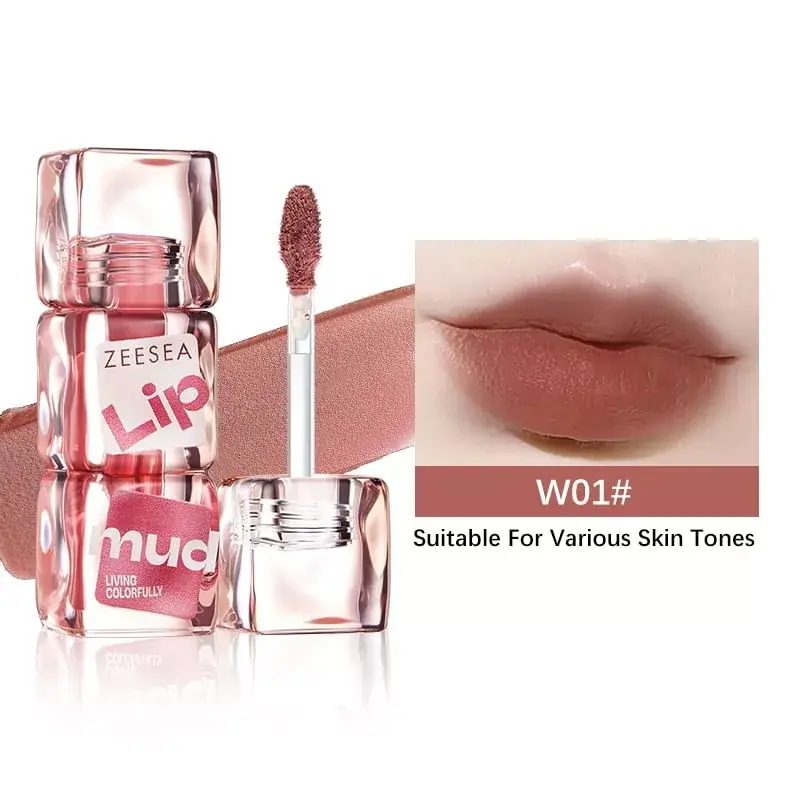 Prémium Zeesea Mud Ajak Tint W01 Lucky Persimmon