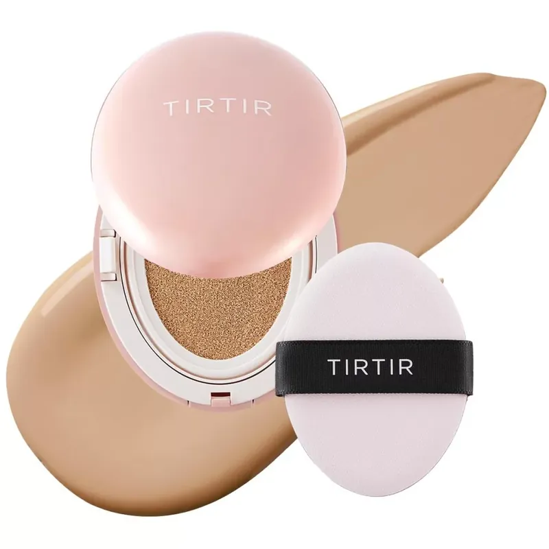 Árcsökkenés Tirtir Mask Fit All Cover Cushion Alapozó 25N Mocha 18g