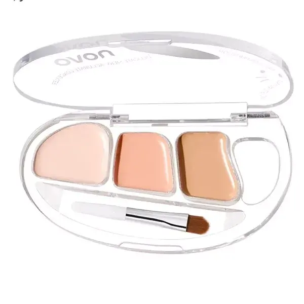 Kihagyhatatlan ajánlat Novo Silky No Trace Triple Color Korrektor Paletta 01 Sweet Caramel 4g