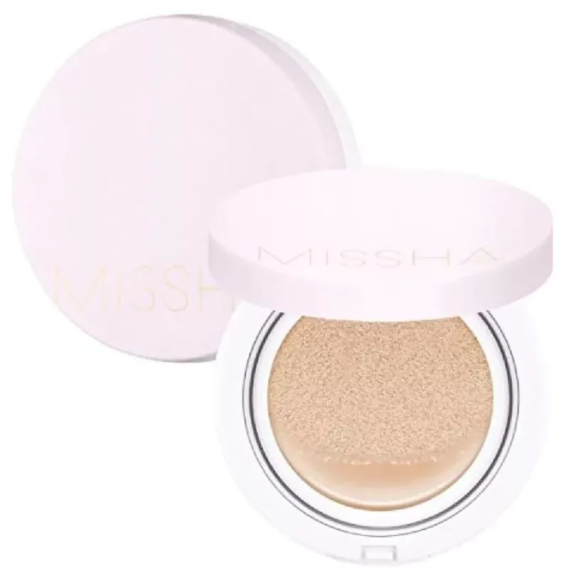 Végkiárusítás Missha Magic Cushion Alapozó - Cover Lasting 23 Natural Beige 15g (SPF50+ PA+++)
