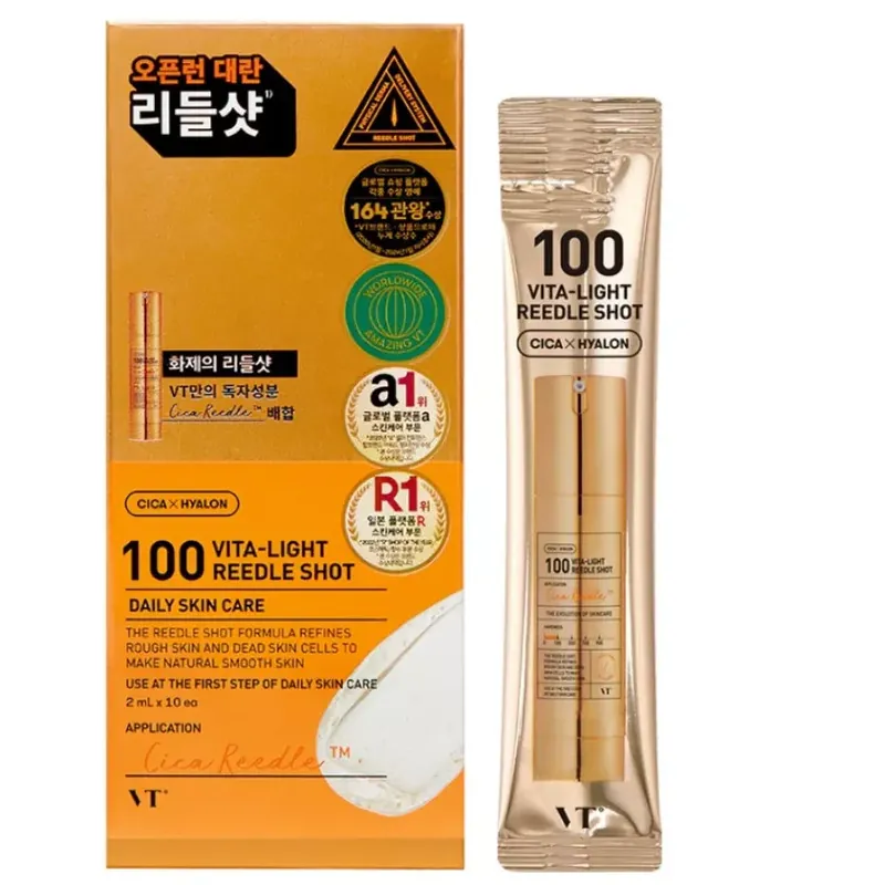 Outlet VT Cosmetics Vita-Light Reedle Shot 100 Esszencia 2mlx10db
