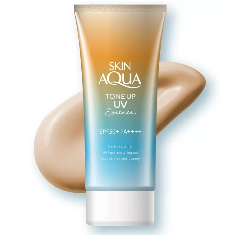 Skin Aqua Tone Up UV Fényvédő Esszencia - Latte Beige 80g (SPF50+ PA++++) Azonnal elérhető