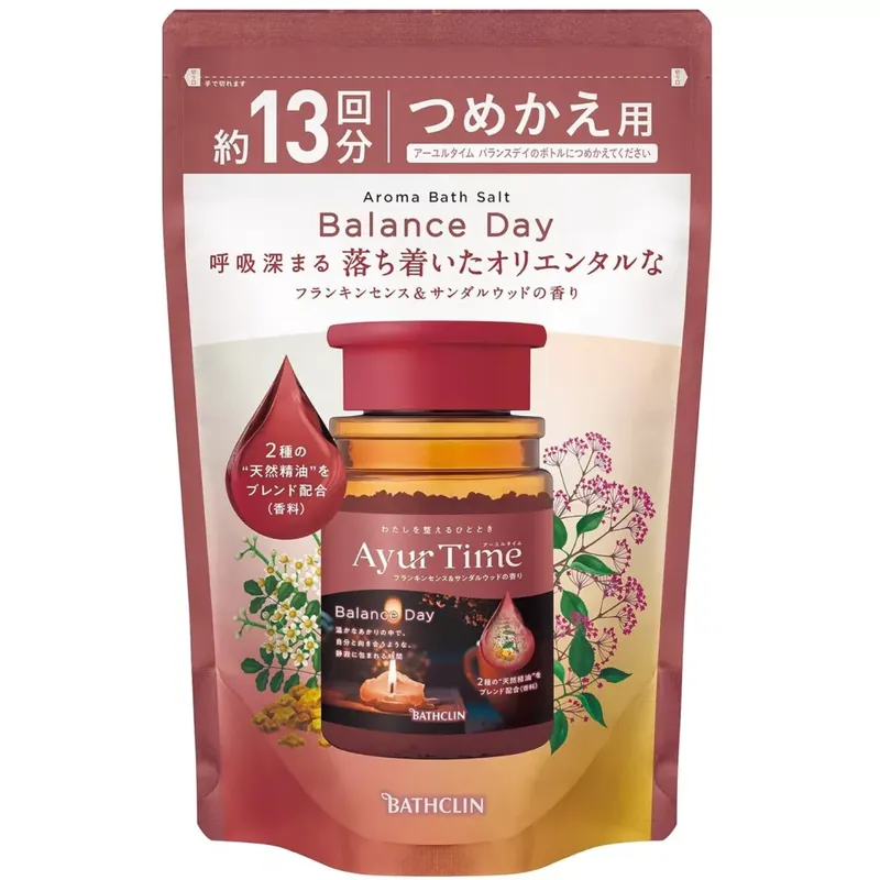 Bathclin Ayur Time Aroma Fürdősó - Balance Day 520g utántöltő tasak Árengedmény