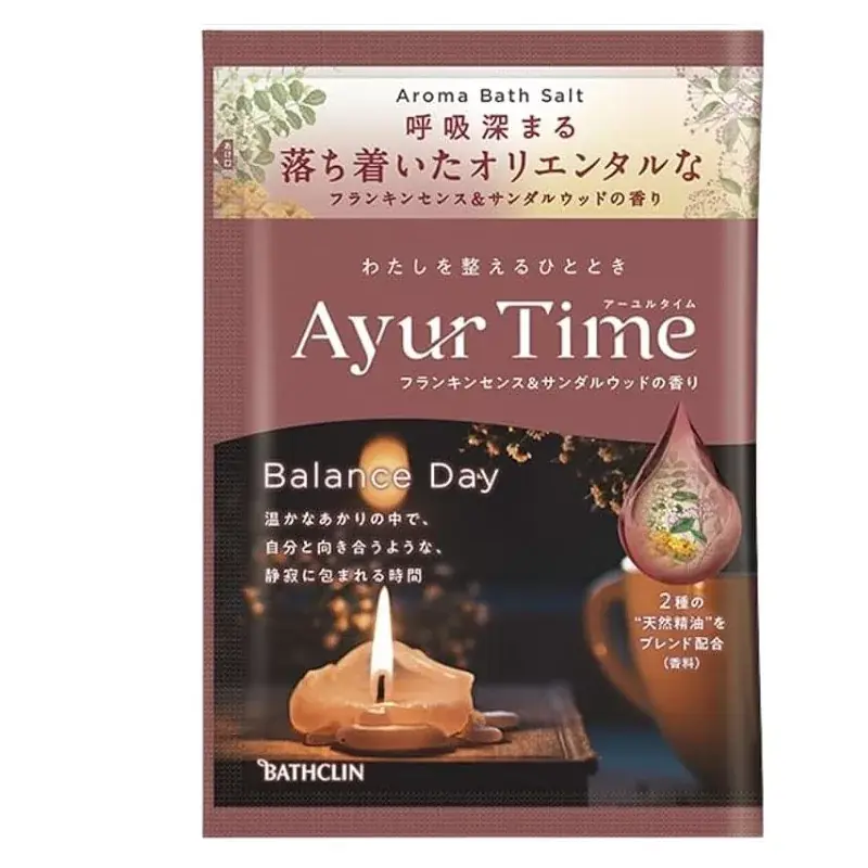 Vedd meg most Bathclin Ayur Time Aroma Fürdősó - Balance Day 40g