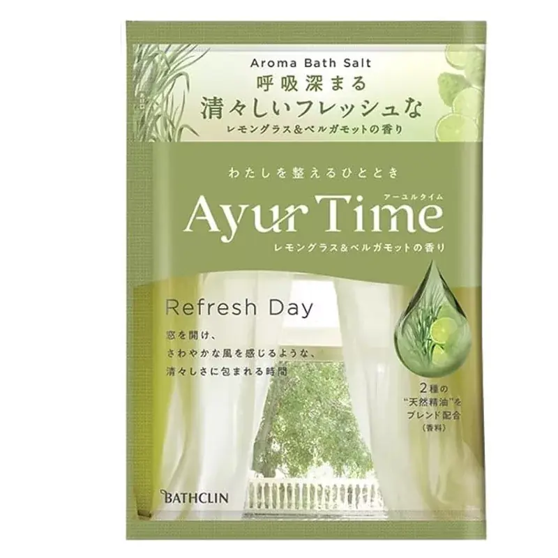 Vedd meg most Bathclin Ayur Time Aroma Fürdősó - Refresh Day 40g