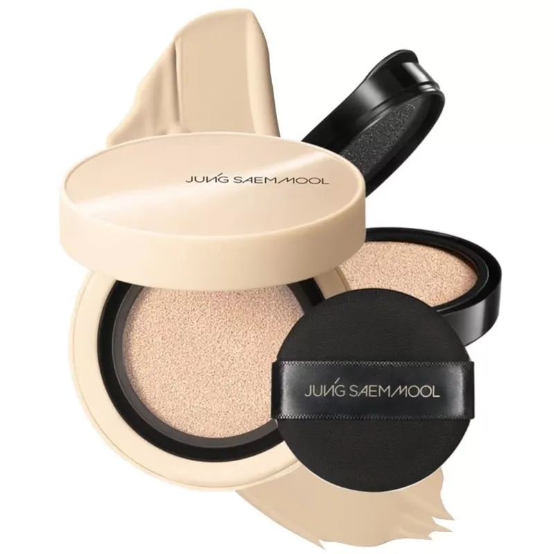 Jung Saem Mool Skin Nuder Cover Layer Cushion Alapozó 22 Light 14gx2 (SPF50+ PA+++) Azonnal elérhető
