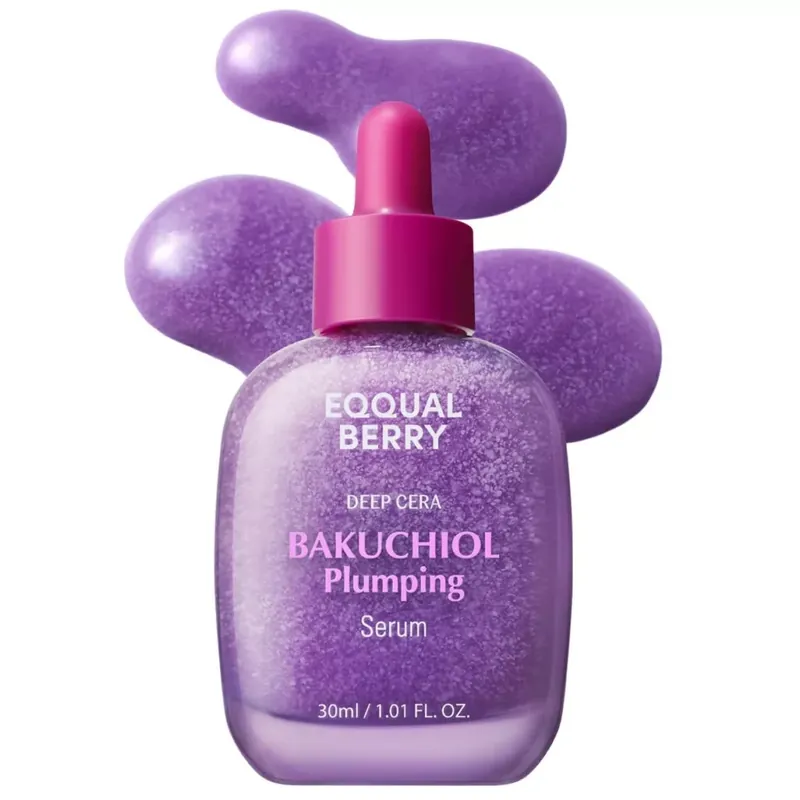 Újdonság Eqqualberry Bakuchiol Plumping Szérum 30ml
