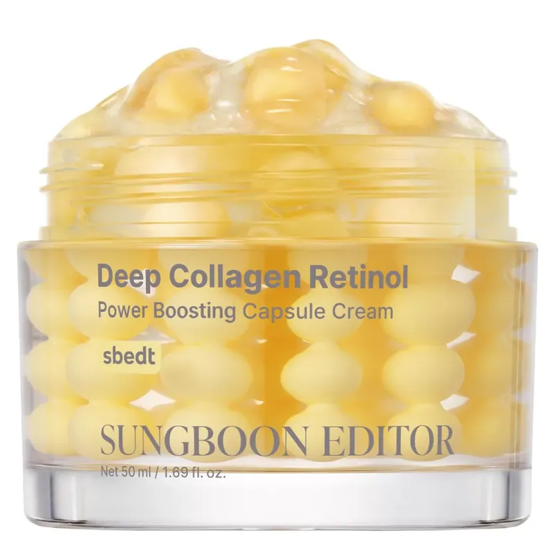 Sungboon Editor Deep Collagen Retinol Power Boosting Capsule Arckrém 50g Népszerű