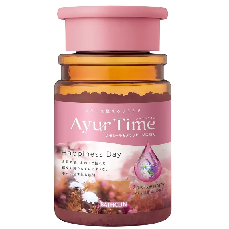 Bathclin Ayur Time Aroma Fürdősó - Hapiness Day 520g Gyors kiszállítás