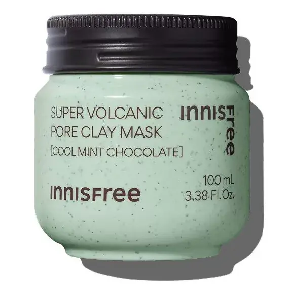 Innisfree Super Volcanic Pore Agyag Maszk Cool Mint Chocolate 100ml Árengedmény