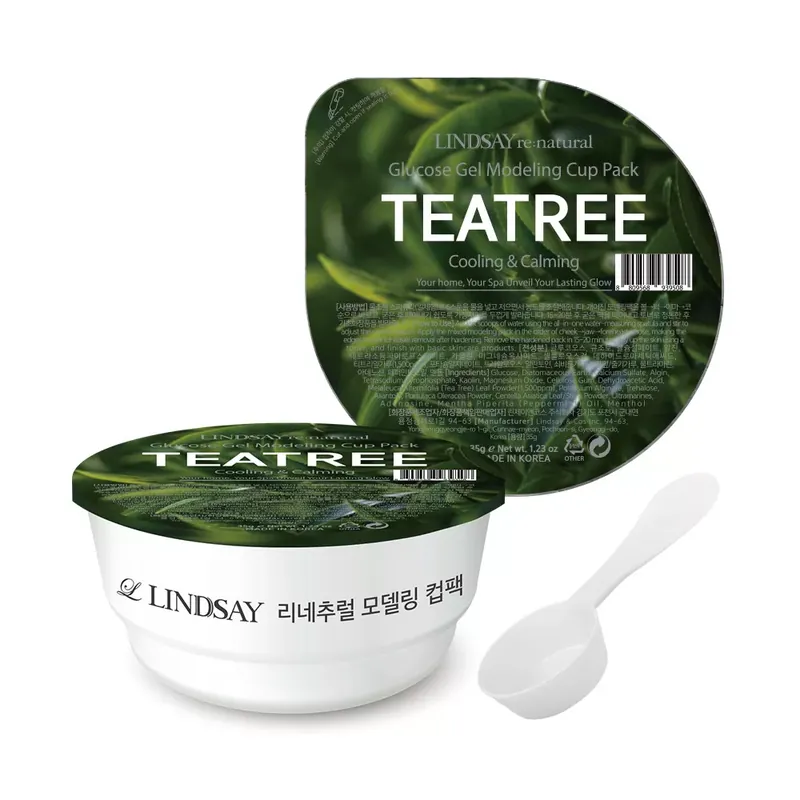 Népszerű Lindsay re natural Glucose Gel Modeling Mask Cup Pack Lemosandó Arcpakolás - Teatree (coolingand calming) 35g