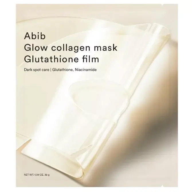 Szuper akció Abib Glow Collagen Glutathione Film Arcmaszk 38g