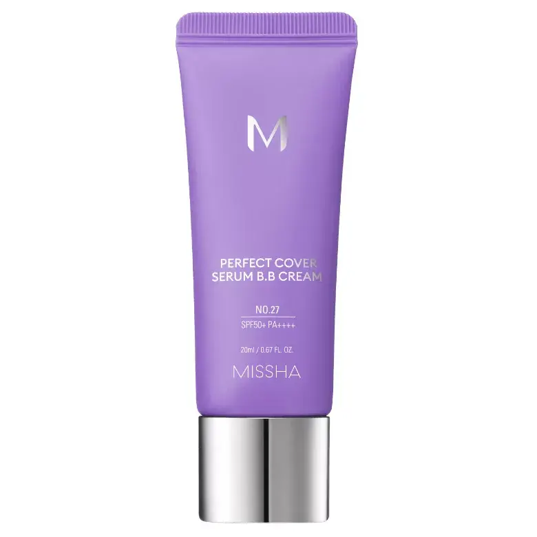 Különleges ajánlat Missha Perfect Cover Serum BB Krém mini 25 Warm Beige 20ml (SPF50+ PA++++)