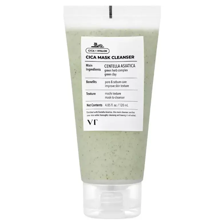 VT Cosmetics Cica Mask Arctisztító 120ml Csak ma