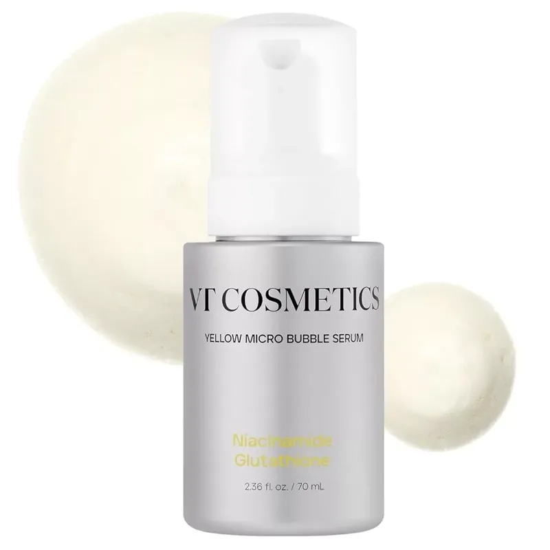 Biztonságos vásárlás VT Cosmetics Micro Bubble Yellow Szérum - Niacinamide Glutathione 70ml