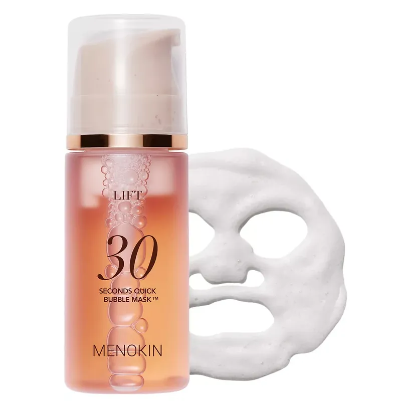 Expressz kézbesítés Menokin 30 Seconds Quick Bubble Hab Arcmaszk - Lift 95ml