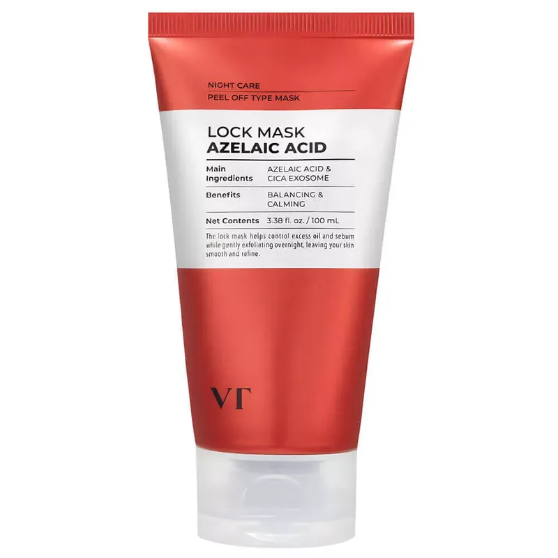 Akciós ár VT Cosmetics Azelaic Acid Lock Lehúzható Éjszakai Arcmaszk 100ml