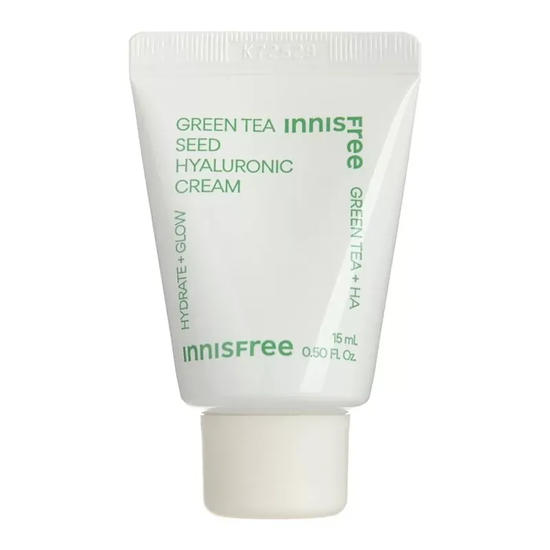 Innisfree Green Tea Seed Hyaluronic Arckrém mini 15ml Különleges ajánlat