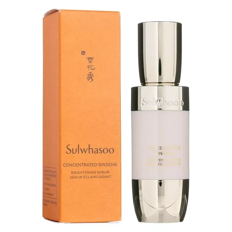 Gyors szállítás Sulwhasoo Concentrated Ginseng Brightening Szérum mini 8ml