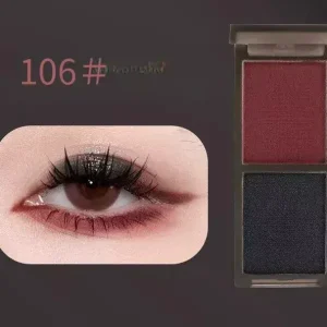 Kedvezmény Biya Smoky Duo Szemhéjfesték Paletta 106 Red Brick & Soft Black