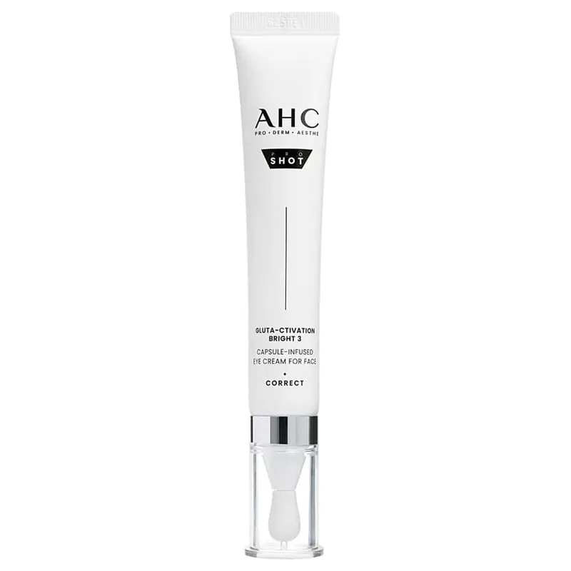 AHC Pro Shot Gluta-Ctivation Bright 3 Capsule-Infused Eye Cream For Face Krém 30ml Ne maradj le