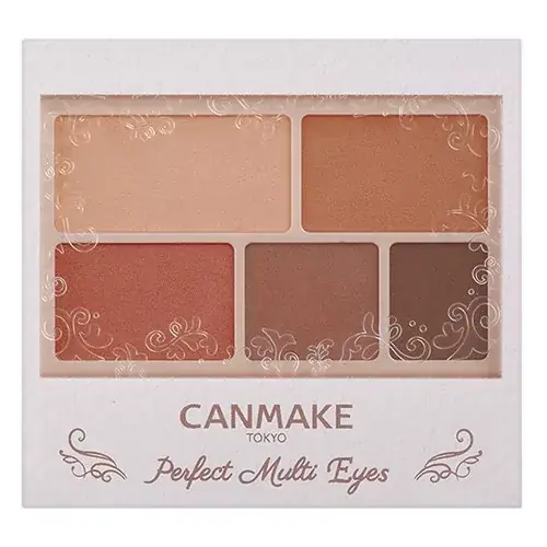 Bestseller Canmake Perfect Multi Eyes Szemhéjfesték Paletta 03 Antique Terracotta