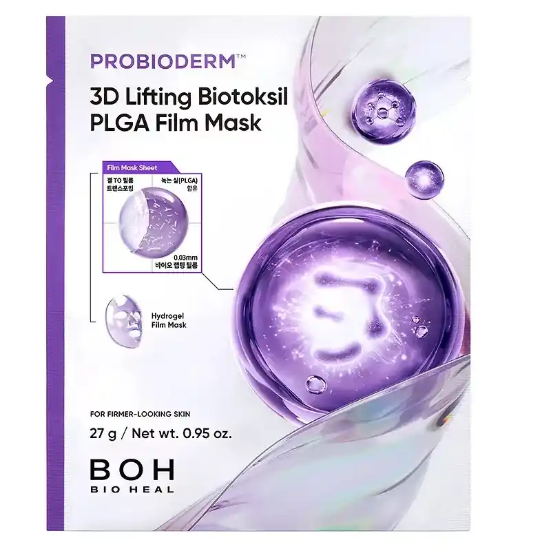 Különleges ajánlat Bioheal BOH Probioderm 3D Lifting Biotoksil PLGA Film Arcmaszk 27g