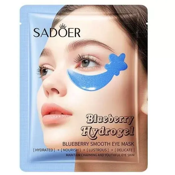Ne maradj le Sadoer Hydrogel Smooth Szemkörnyék Maszk - Blueberry 6g